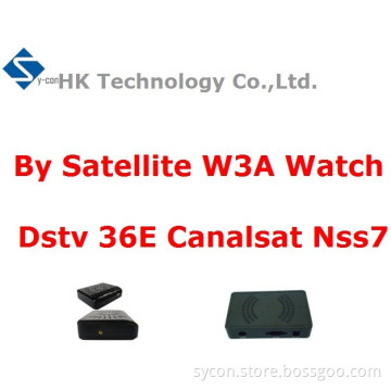 New africa dongle by satellite w3a watch all dstv 36e canalsat psat nilesat hotbird